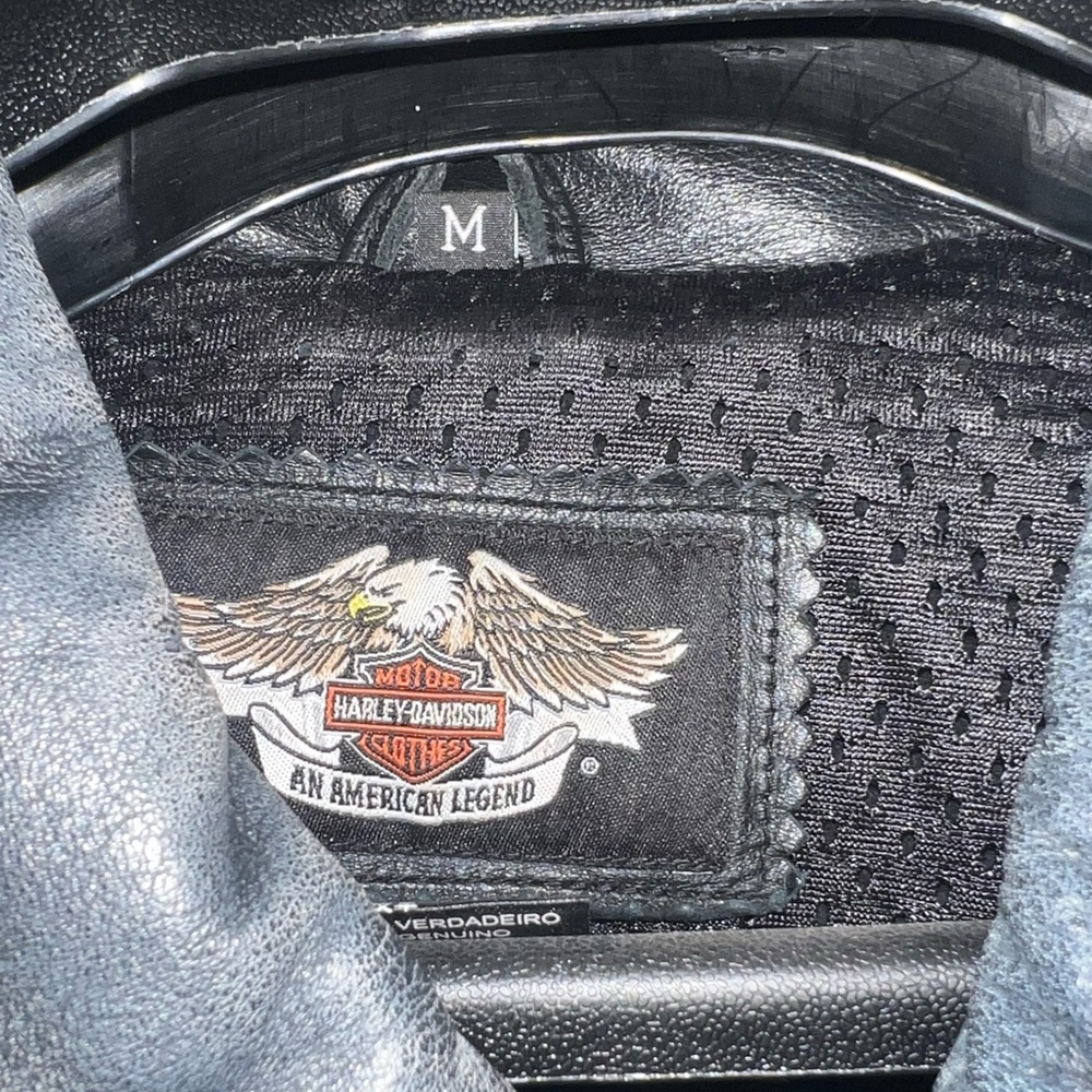 Harley-Davidson Pink Collection Jacket with Pink Wing Design - Picture 5 of 6